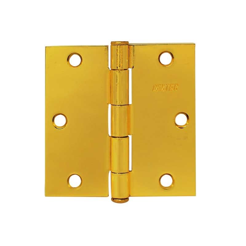 BISAGRA LATONADA DEXTER CAB. PLANA C/TORNILLO 3X3