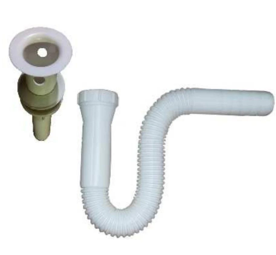 TRAMPA CORRUGADA FLEXIBLE PARA LAVABO Modelo: 02-094
