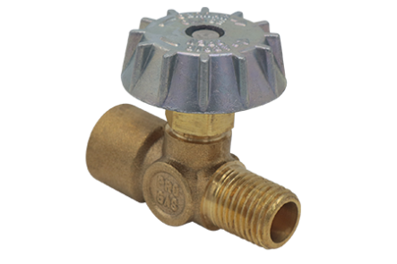 VALVULA AGUJA/H X M VOLANTE 5/16 X 1/4"