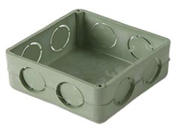 CAJA CUADRADA CONDUIT ELECTRICO PVC DE 1" E