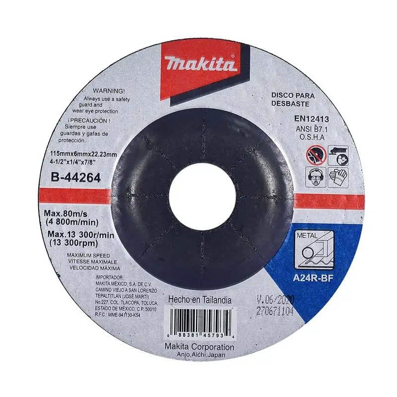 DISCO DESBASTE METAL DE 4 1/2" Modelo: B44264