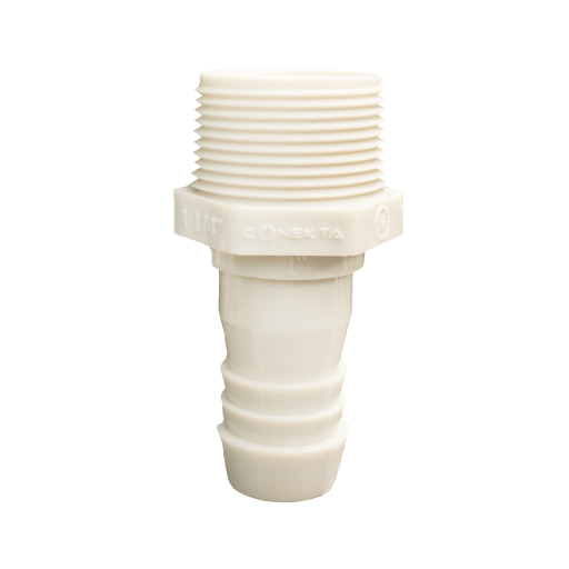ADAPTADOR MACHO INSERCION PLASTICO 1 x 1/2"