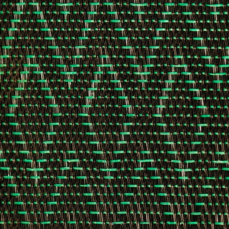 MALLA SOMBRA 90% X 3.70 X 100 MTS COLOR VERDE MONOFILAMANETO CON CINTILLA Y OJILLOS A CADA 50CM