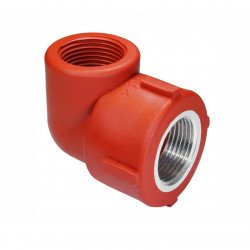 CODO 1 X 90 HEMBRA INS. MET. POLIMEX ROSC