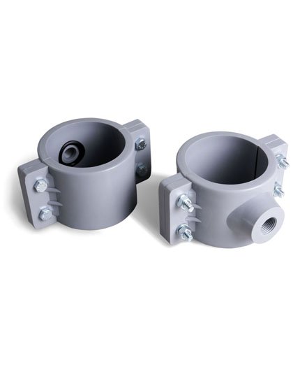 ABRAZADERA INGLESA P/TOMA DE AGUA 2" x 3/4"