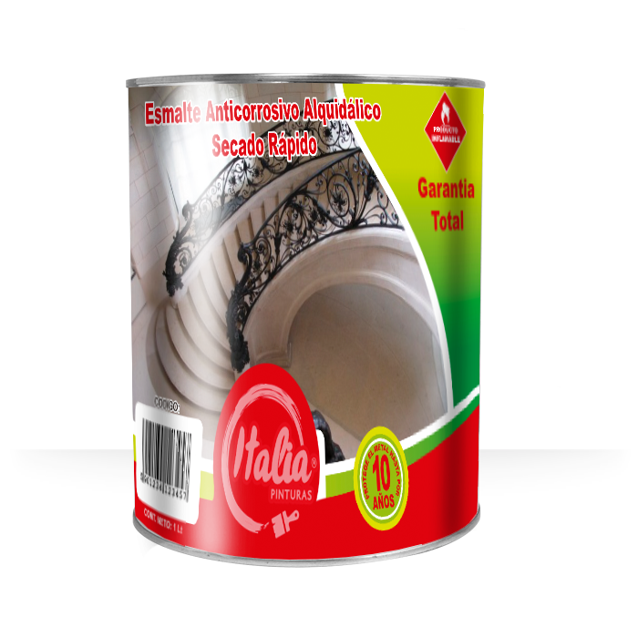 ESMALTE CUBETA ROJO ITALIA
