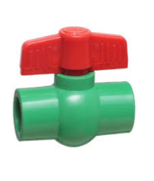 VÁLVULA ESFERA PPR VERDE FUSION 1"