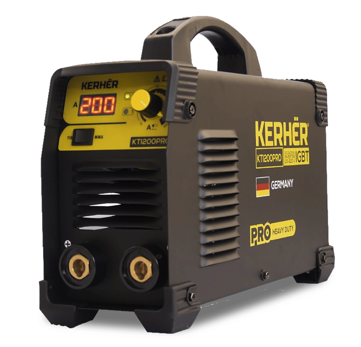 INVERSOR TIG Y ELECTRODO 200 AMP KERHER
