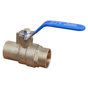 VALVULA ESFERA DE LATON SOLDABLE 1/2