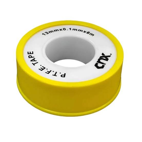 CINTA TEFLON PARA GAS (AMARILLA) 1/2 (7MTS)