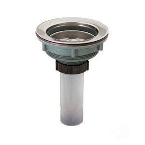 CONTRA CANASTA PLASTICA CUBIERTA ACERO INOX. Y TUBO PLASTICO